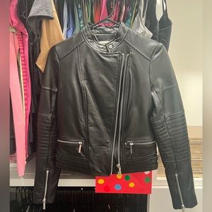 🎀 Host Pick 🎀 Michael Kors black leather jacket